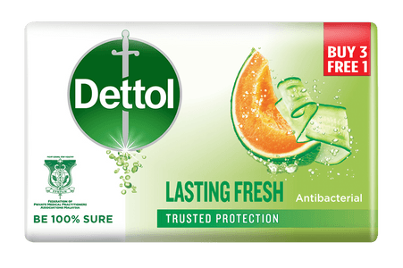 Dettol Bar Soap Lasting Fresh